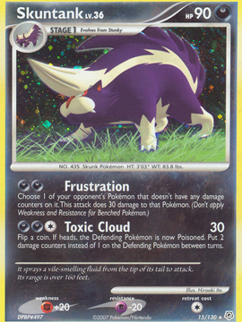 Skuntank (15/130) [Diamond & Pearl: Base Set]