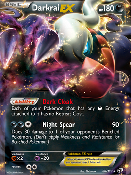 Darkrai EX (88/113) [Black & White: Legendary Treasures]