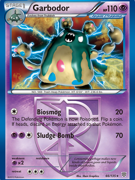 Garbodor (66/135) [Black & White: Plasma Storm]