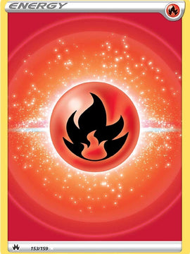 Fire Energy (153/159) (Texture Full Art) [Sword & Shield: Crown Zenith]