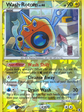 Wash Rotom (RT5) [Platinum: Rising Rivals]