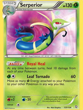 Serperior (125/124) [Black & White: Dragons Exalted]