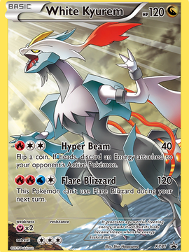 White Kyurem (XY81) (Full Art Promo) [XY: Black Star Promos]