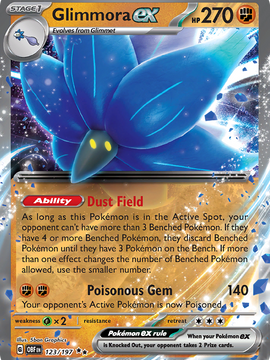 Glimmora ex (123/197) [Scarlet & Violet: Obsidian Flames]