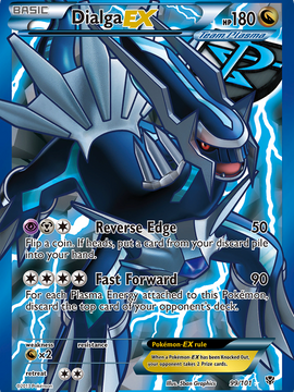 Dialga EX (99/101) [Black & White: Plasma Blast]