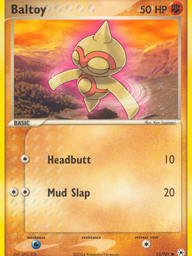 Baltoy (53/101) [EX: Hidden Legends]