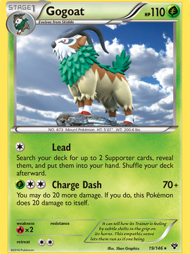 Gogoat (19/146) [XY: Base Set]