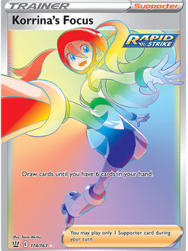 Korrina's Focus (174/163) [Sword & Shield: Battle Styles]