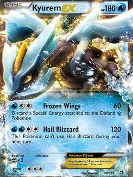 Kyurem EX (44/113) [Black & White: Legendary Treasures]