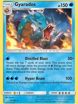 Gyarados (30/181) [Sun & Moon: Team Up]