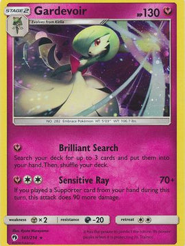 Gardevoir (141/214) (Cosmos Holo) [Sun & Moon: Lost Thunder]