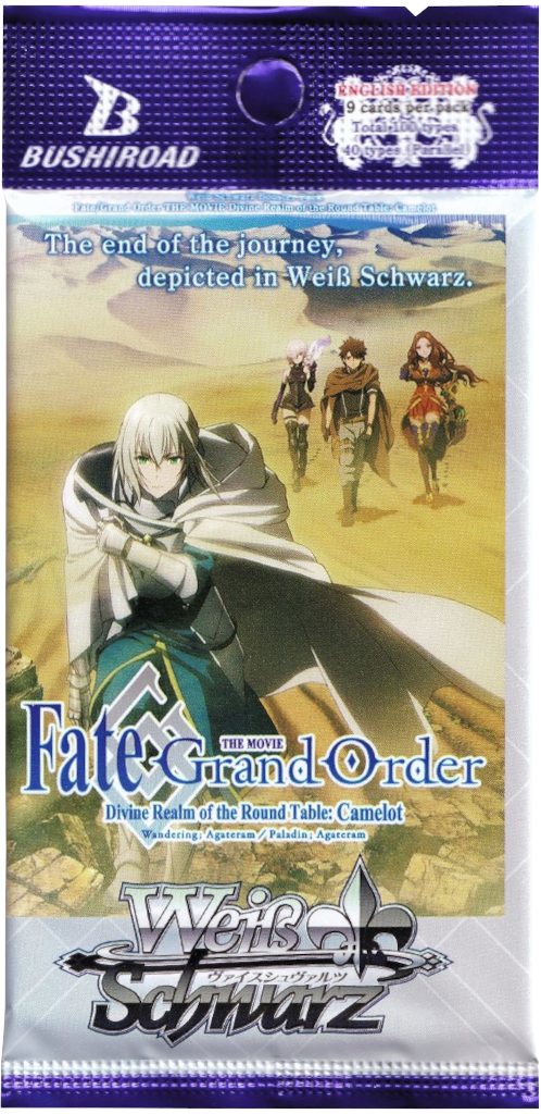 Weis Schwarz - Fate/Grand Order THE MOVIE Divine Realm of the Round Table: Camelot - Booster Pack (English Edition)