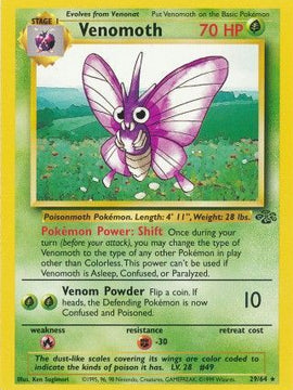Venomoth (29/64) [Jungle Unlimited]