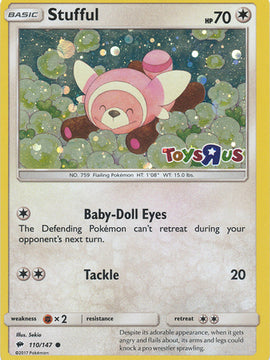 Stufful (110/147) (Toys R Us Promo) [Sun & Moon: Burning Shadows]