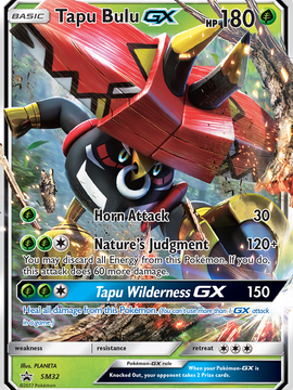 Tapu Bulu GX (SM32) [Sun & Moon: Black Star Promos]