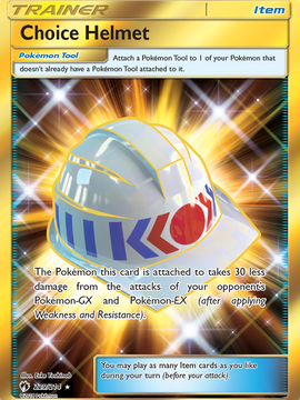 Choice Helmet (229/214) [Sun & Moon: Lost Thunder]