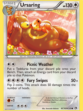 Ursaring (RC16/RC25) [Black & White: Legendary Treasures]