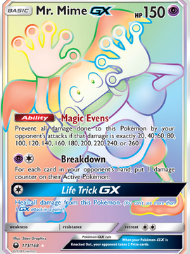 Mr. Mime GX (173/168) [Sun & Moon: Celestial Storm]