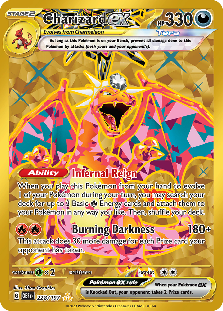 pokemon cards of charizard TCG: ex Special Collection Fire Ability Battle Sense Once during your turn Charizard ex | 151 |