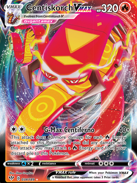 Centiskorch VMAX (34) [Darkness Ablaze] Holofoil