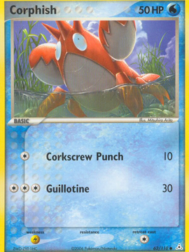 Corphish (62/110) [EX: Holon Phantoms]