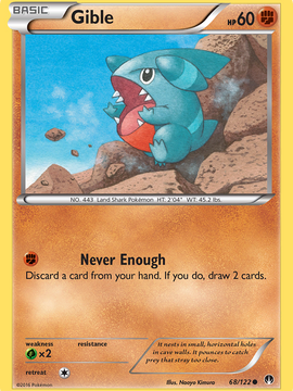Gible (68/122) [XY: BREAKpoint]