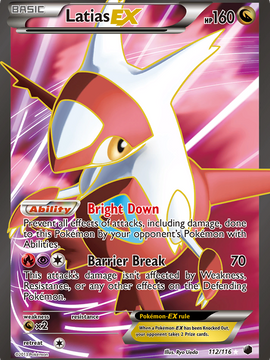 Latias EX (112/116) [Black & White: Plasma Freeze]
