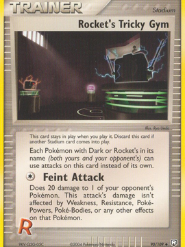 Rocket's Tricky Gym (90/109) [EX: Team Rocket Returns]
