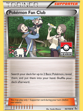 Pokemon Fan Club (94/106) [XY: Flashfire]