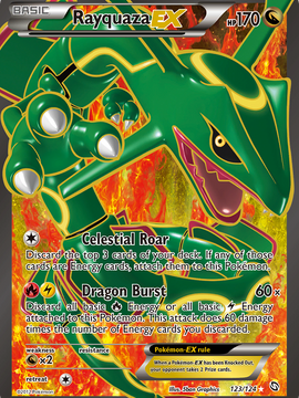 Rayquaza EX (123/124) [Black & White: Dragons Exalted]