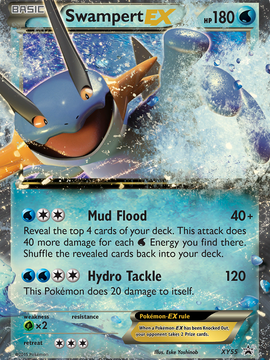 Swampert EX (XY55) [XY: Black Star Promos]