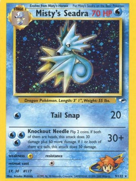 Misty's Seadra (9/132) [Gym Heroes Unlimited]