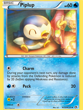 Piplup (RC6/RC25) [Black & White: Legendary Treasures]
