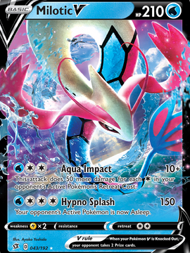 Milotic V (043/192) [Sword & Shield: Rebel Clash]