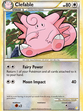 Clefable (3/123) [HeartGold & SoulSilver: Base Set]