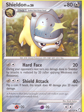 Shieldon (63/123) [Diamond & Pearl: Mysterious Treasures]