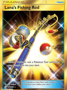 Lana's Fishing Rod (266/236) [Sun & Moon: Cosmic Eclipse]