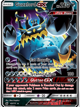 Guzzlord GX (63/111) [Sun & Moon: Crimson Invasion]