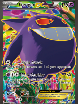 Gengar EX (114/119) [XY: Phantom Forces]