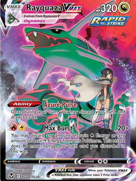 Rayquaza VMAX (TG20/TG30) [Sword & Shield: Silver Tempest]