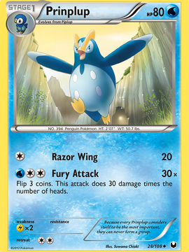 Prinplup (28/108) [Black & White: Dark Explorers]