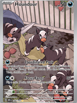 Houndour (204/197) [Scarlet & Violet: Obsidian Flames]