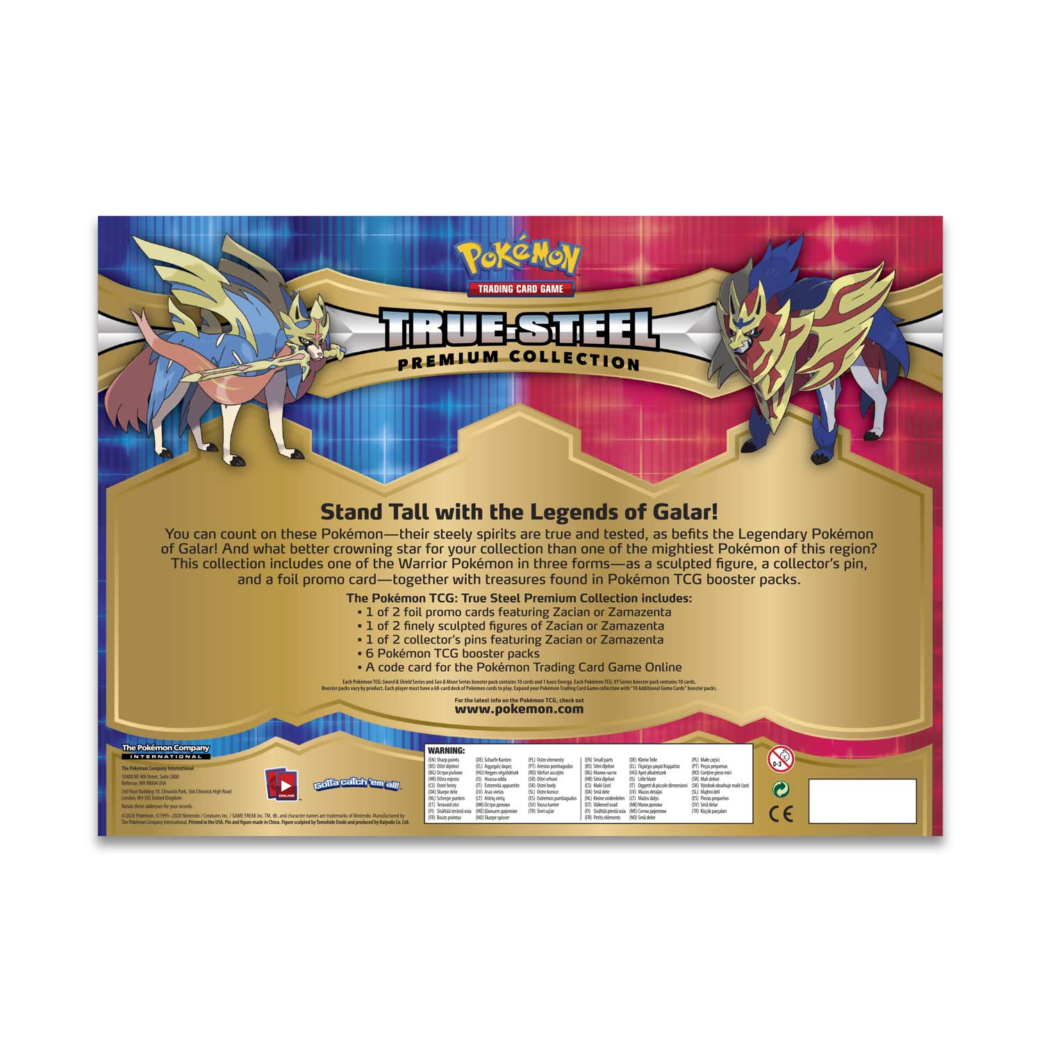 Sword & Shield: Darkness Ablaze - True Steel Premium Collection (Zamazenta)