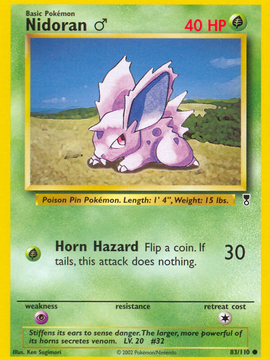 Nidoran (83/110) (Male) [Legendary Collection]