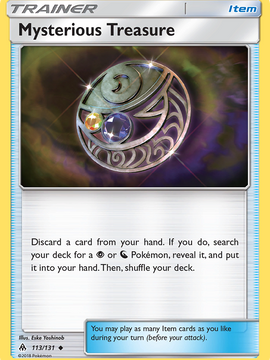 Mysterious Treasure (113/131) [Sun & Moon: Forbidden Light]