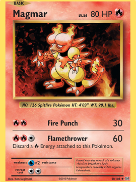 Magmar (20/108) [XY: Evolutions]
