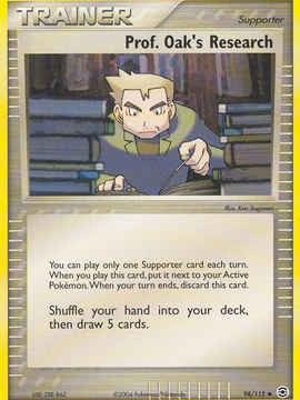 Prof. Oak's Research (98/112) [EX: FireRed & LeafGreen]