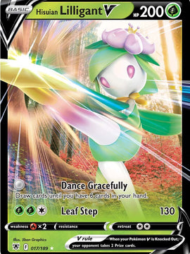 Hisuian Lilligant V (017/189) [Sword & Shield: Astral Radiance]