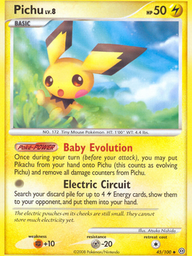 Pichu (45/100) [Diamond & Pearl: Stormfront]