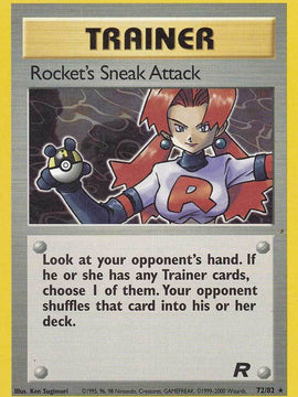 Rocket's Sneak Attack (72/82) [Team Rocket Unlimited]